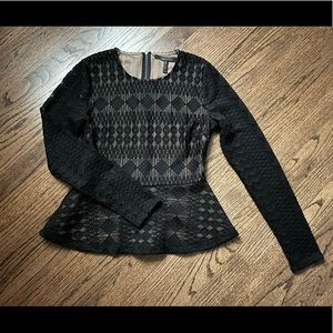 BCBG lace top size XS